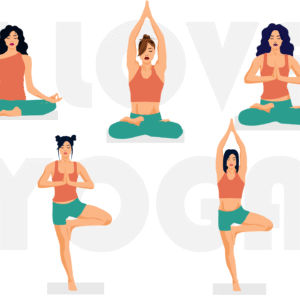 Health, Yoga & Meditation PowerPoint Template – Calm, Clean & Soulful Slides